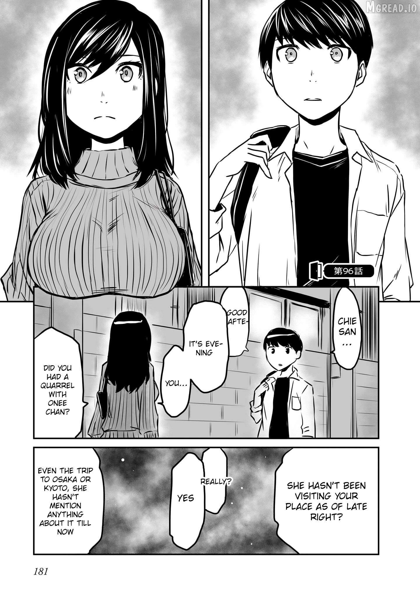 Otonari No Oneesan Ni Arekore Sareru Manga Chapter 96 - page 2