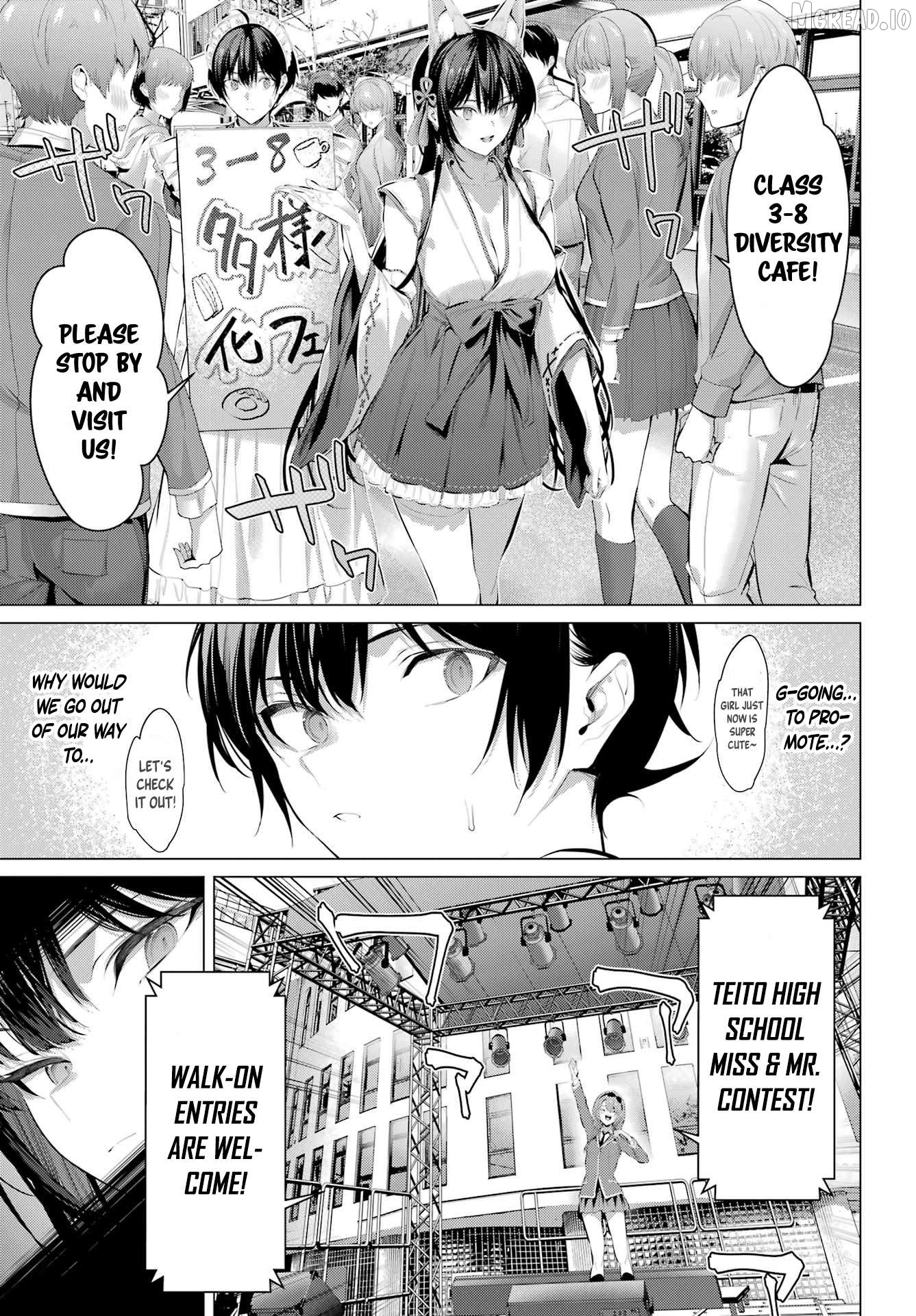 Haite Kudasai, Takamine-San Chapter 70.1 - page 11