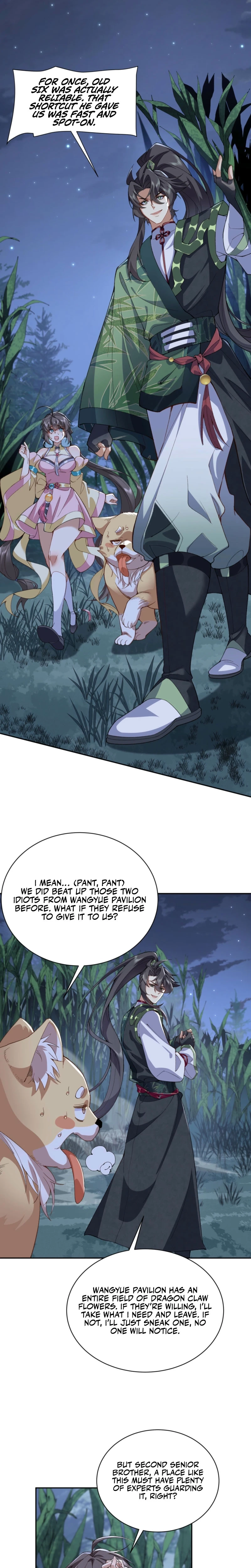 MY SECOND SENIOR BROTHER IS A MORTAL BUT STRONG Chapter 13 - page 12