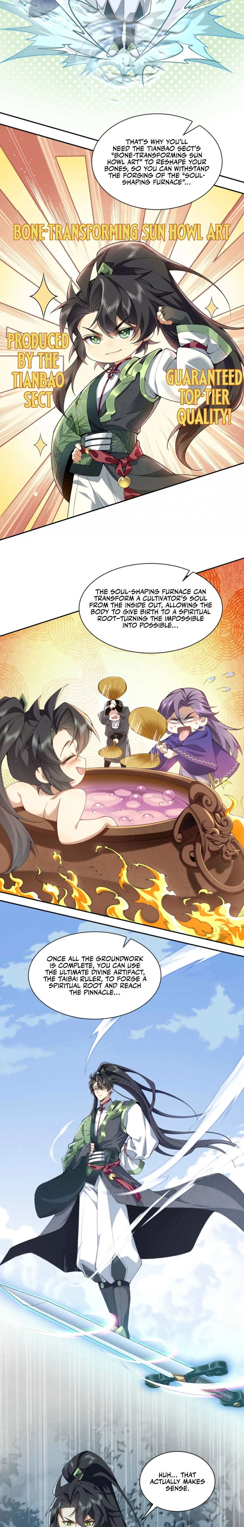 MY SECOND SENIOR BROTHER IS A MORTAL BUT STRONG Chapter 13 - page 3