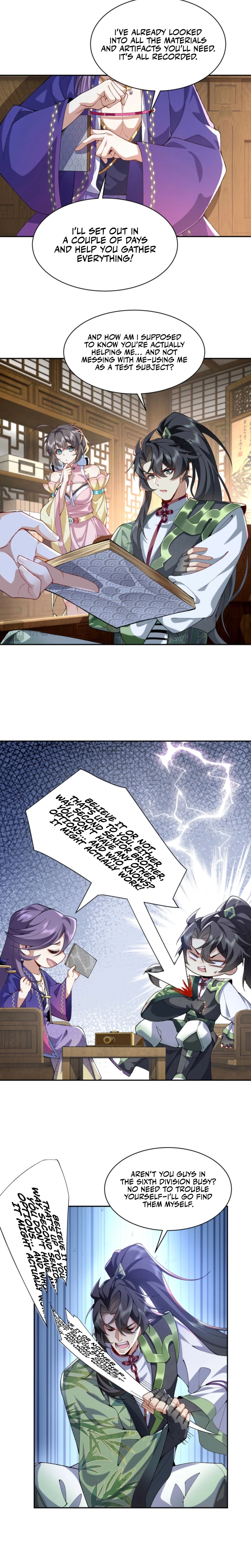 MY SECOND SENIOR BROTHER IS A MORTAL BUT STRONG Chapter 13 - page 7