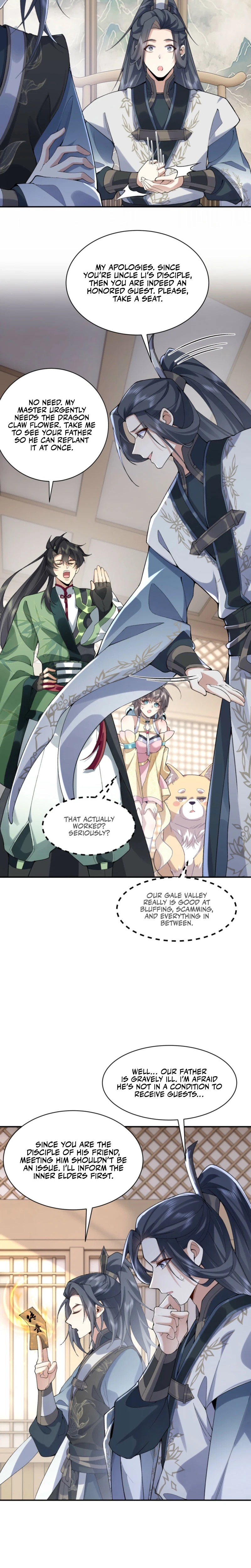 MY SECOND SENIOR BROTHER IS A MORTAL BUT STRONG Chapter 14 - page 8