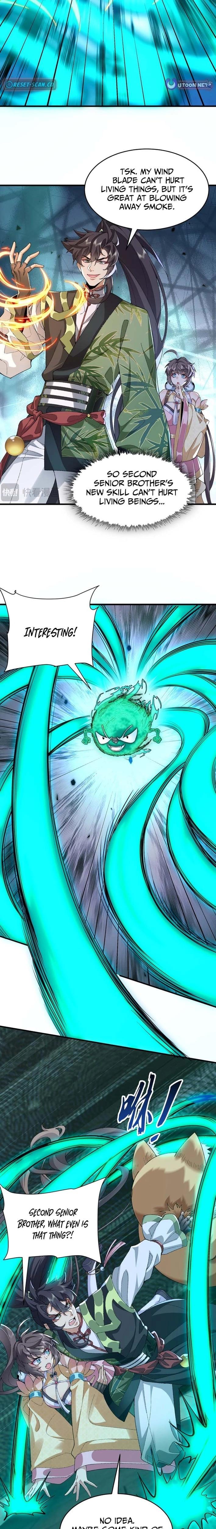 MY SECOND SENIOR BROTHER IS A MORTAL BUT STRONG Chapter 40 - page 9