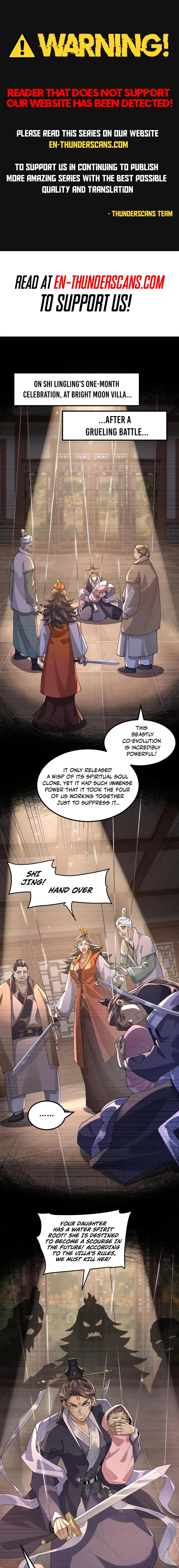 MY SECOND SENIOR BROTHER IS A MORTAL BUT STRONG Chapter 56 - page 1