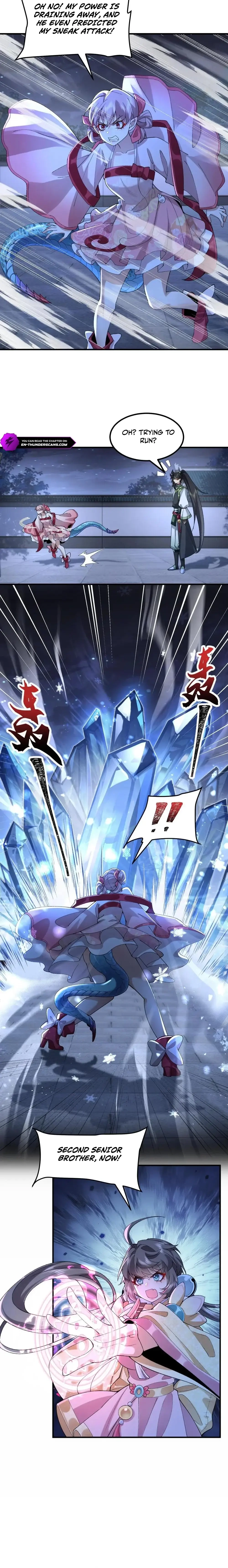 MY SECOND SENIOR BROTHER IS A MORTAL BUT STRONG Chapter 58 - page 6