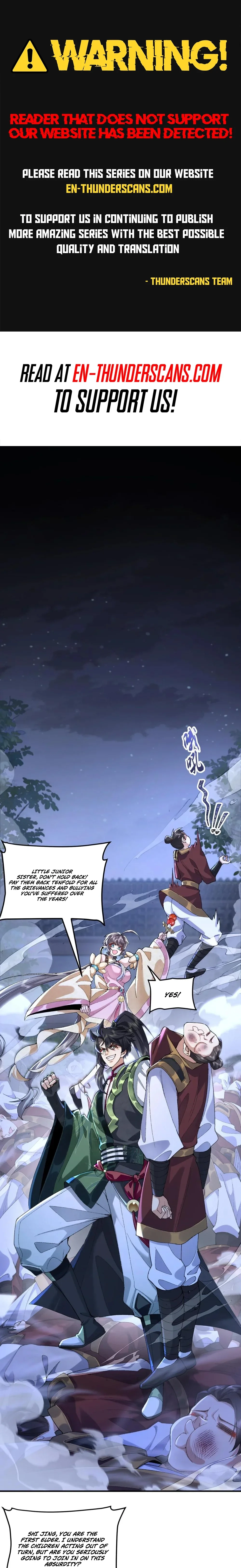MY SECOND SENIOR BROTHER IS A MORTAL BUT STRONG Chapter 57 - page 1