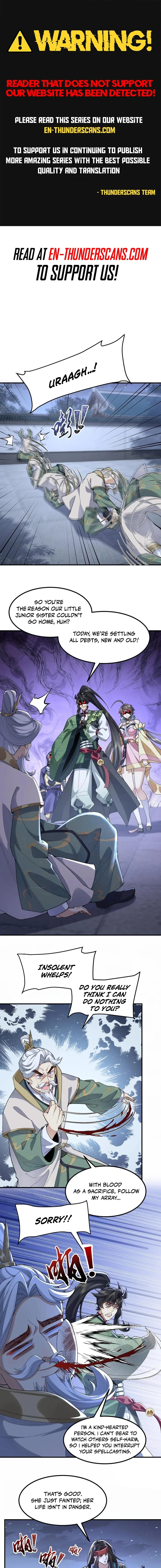 MY SECOND SENIOR BROTHER IS A MORTAL BUT STRONG Chapter 59 - page 1