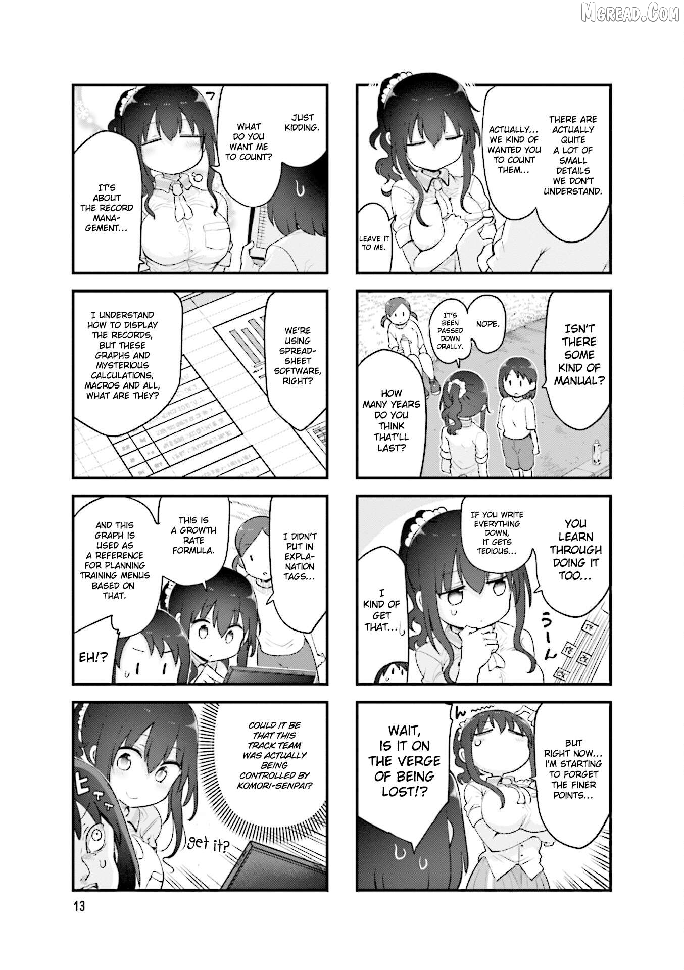 Komori-San Wa Kotowarenai! Chapter 151 - page 4