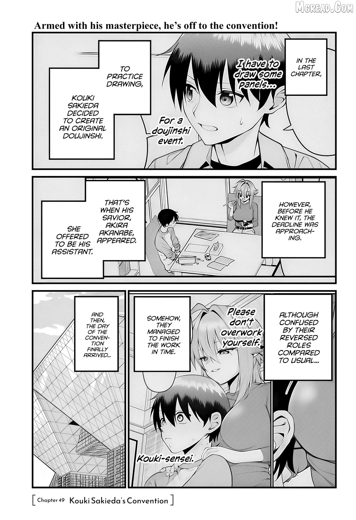 Akanabe-sensei Doesn't Know about Embarrassment Chapter 49 - page 2