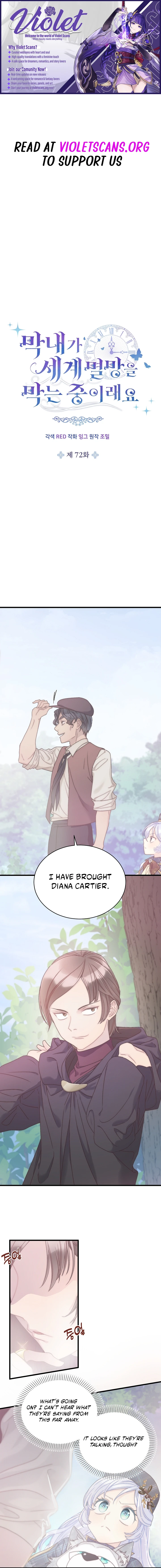 The Youngest Child of the Family Is Preventing the World From Ending Chapter 72 - page 1