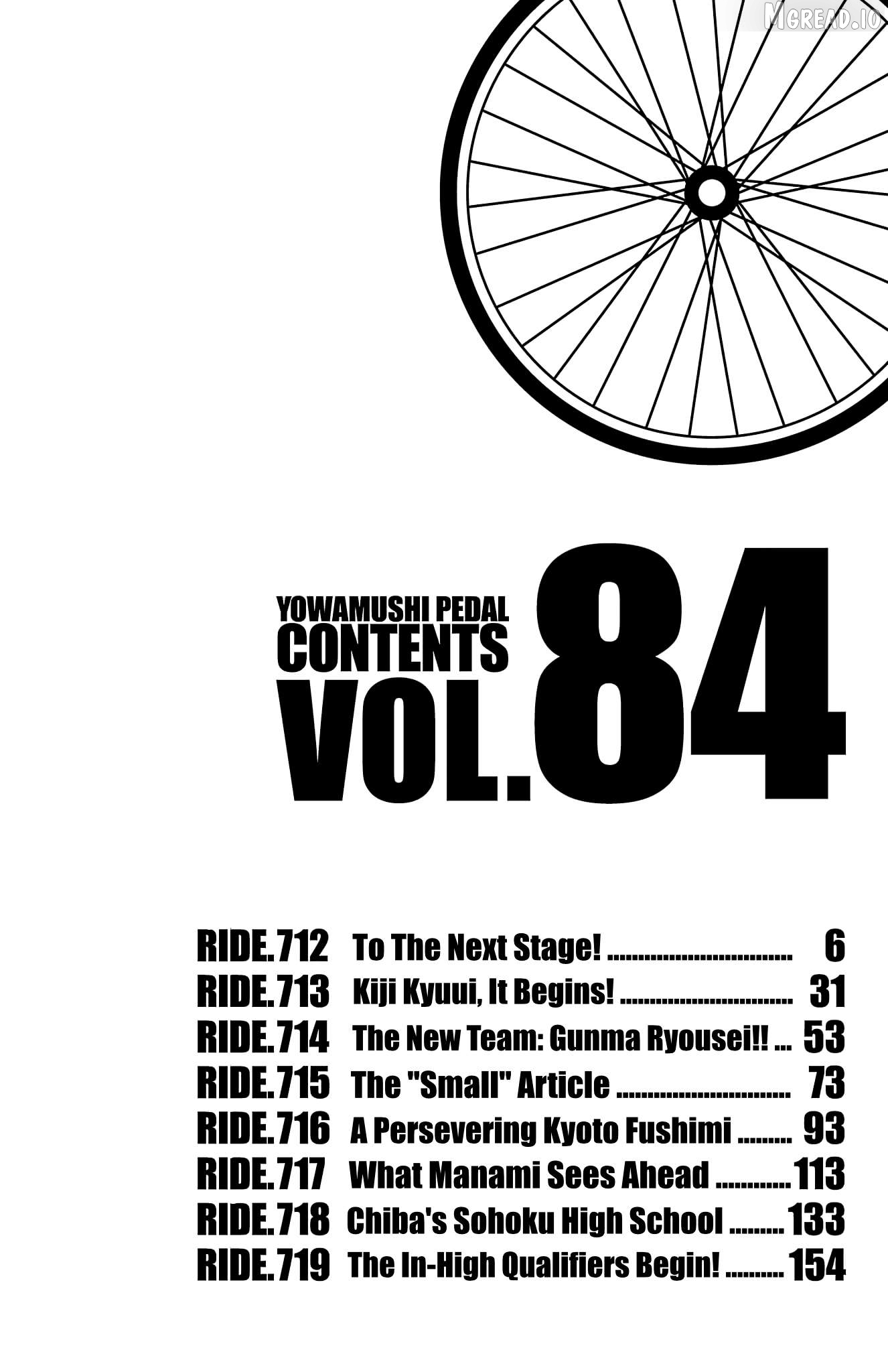 Yowamushi Pedal Chapter 712 - page 5