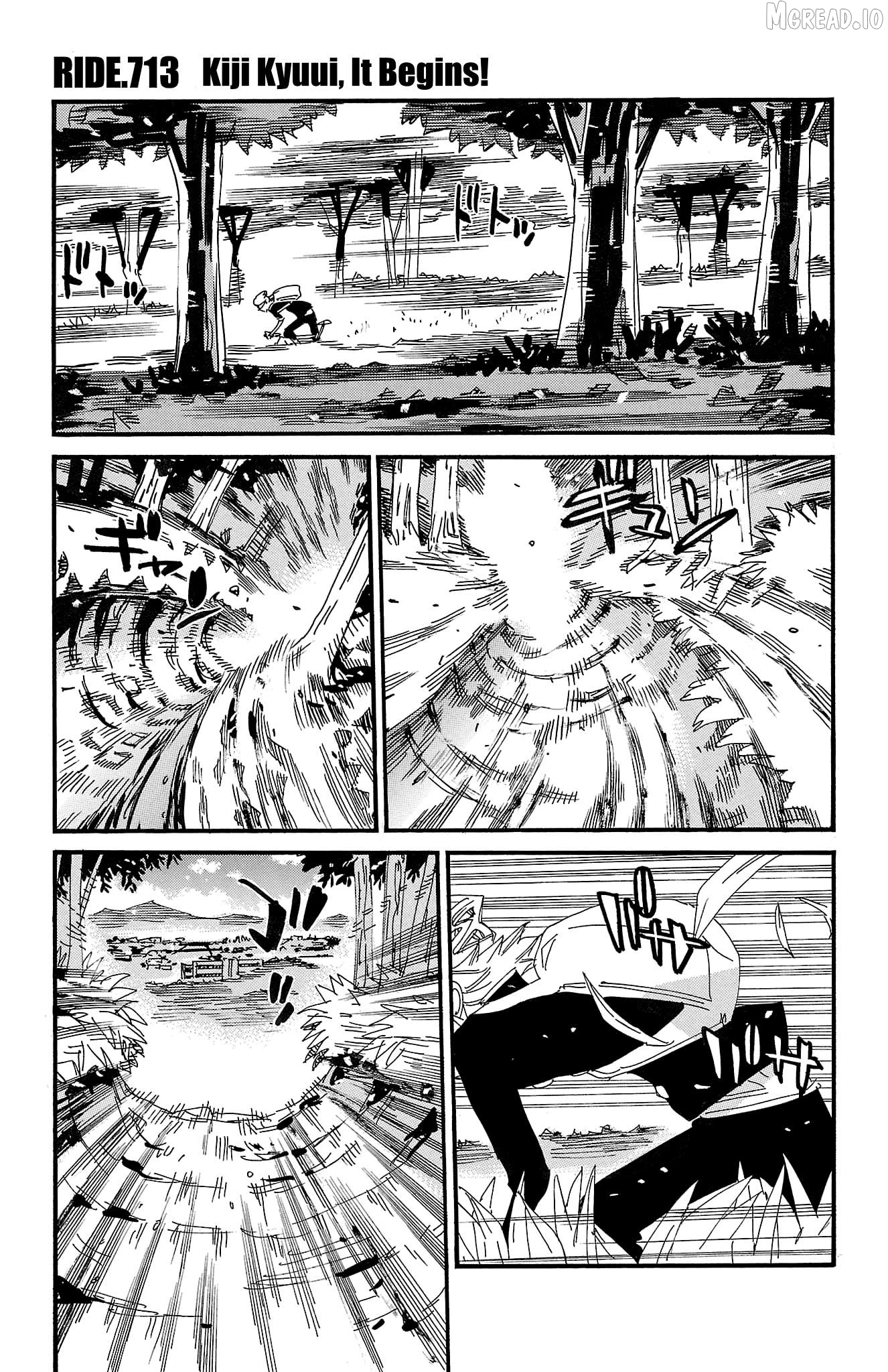 Yowamushi Pedal Chapter 713 - page 1