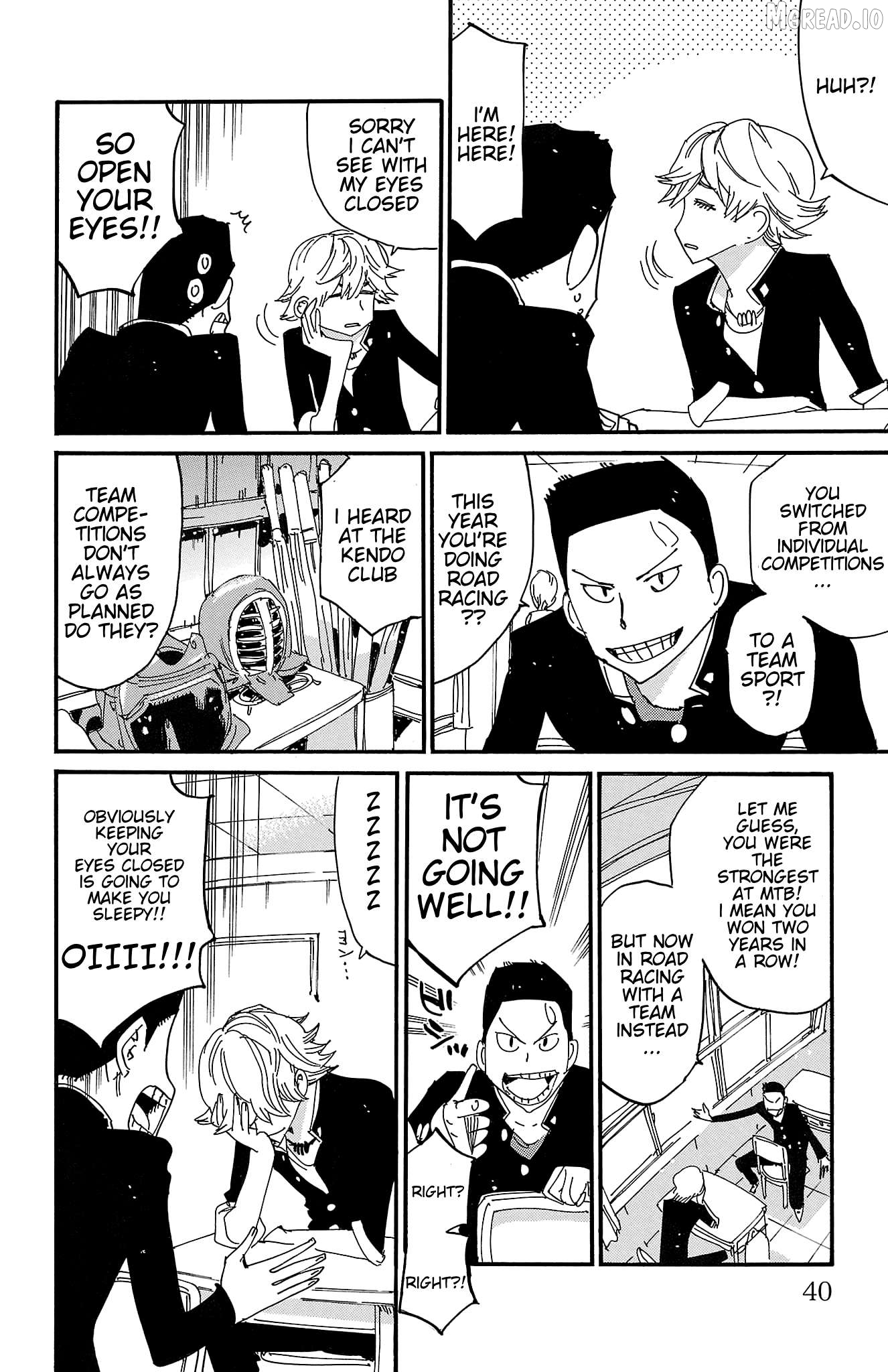 Yowamushi Pedal Chapter 713 - page 9