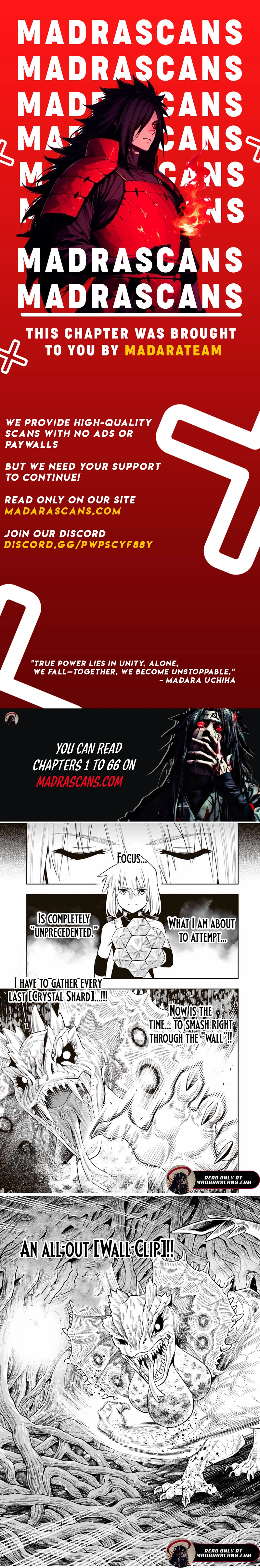 Saijaku na Boku wa "Kabenuke Bugs" de Nariagaru ~Kabe wo Surinuketara, Shokai Clear Houshuu wo Mugen Kaishuu Dekimashita!~ Chapter 46 - page 1