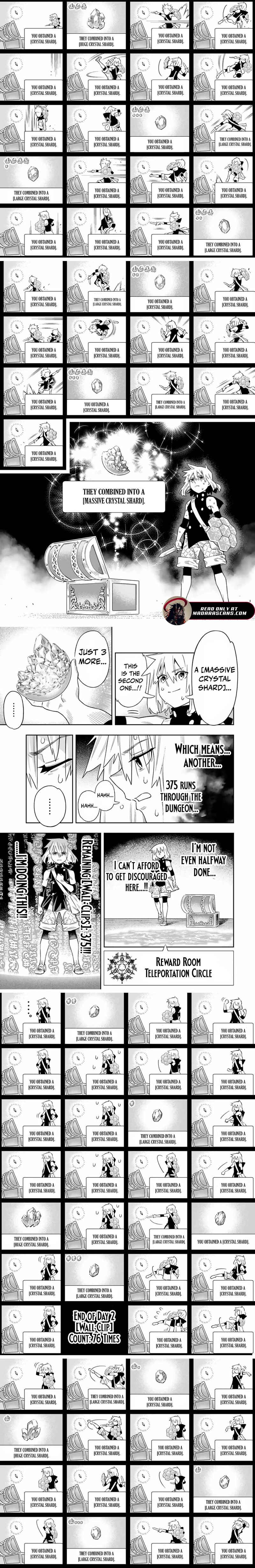 Saijaku na Boku wa "Kabenuke Bugs" de Nariagaru ~Kabe wo Surinuketara, Shokai Clear Houshuu wo Mugen Kaishuu Dekimashita!~ Chapter 46 - page 3