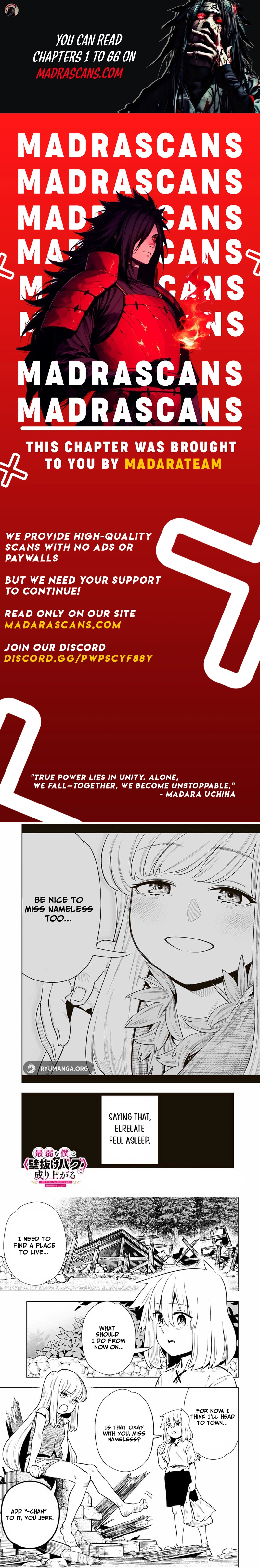 Saijaku na Boku wa "Kabenuke Bugs" de Nariagaru ~Kabe wo Surinuketara, Shokai Clear Houshuu wo Mugen Kaishuu Dekimashita!~ Chapter 28 - page 1