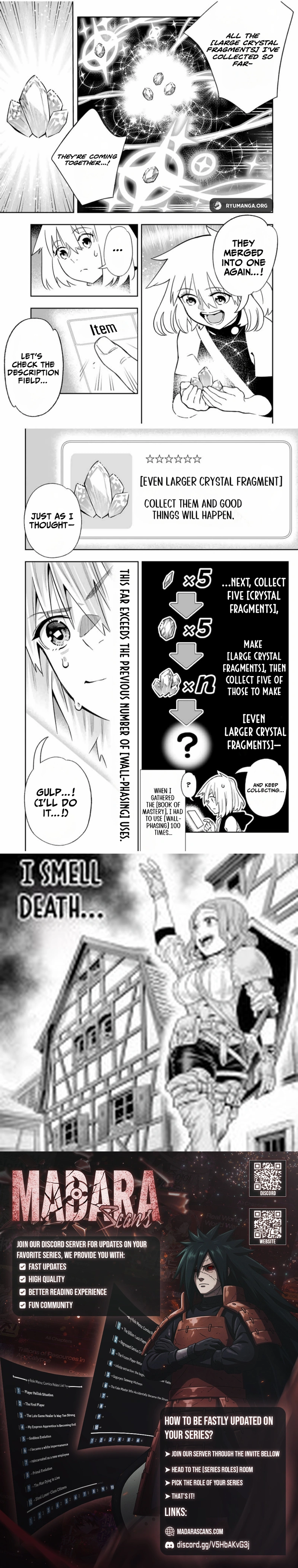 Saijaku na Boku wa "Kabenuke Bugs" de Nariagaru ~Kabe wo Surinuketara, Shokai Clear Houshuu wo Mugen Kaishuu Dekimashita!~ Chapter 44 - page 6