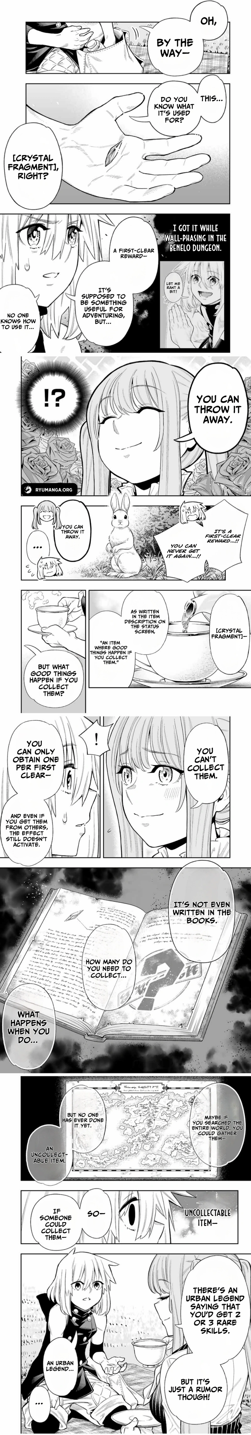 Saijaku na Boku wa "Kabenuke Bugs" de Nariagaru ~Kabe wo Surinuketara, Shokai Clear Houshuu wo Mugen Kaishuu Dekimashita!~ Chapter 42 - page 4