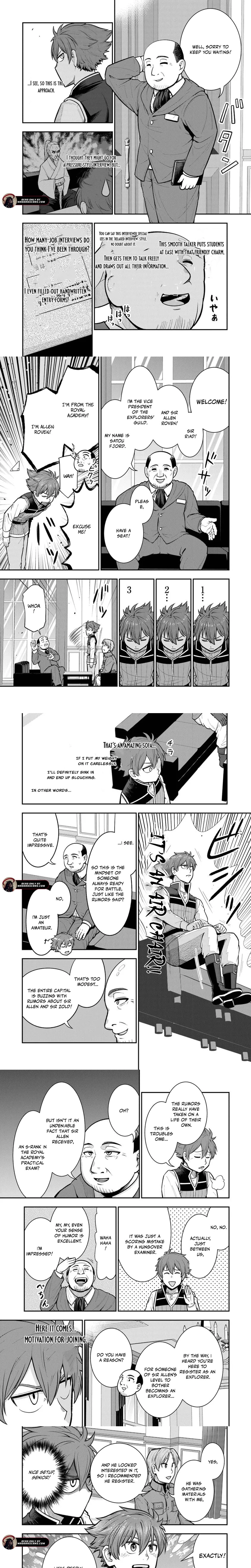 Ken To Mahou To Gakureki Shakai Chapter 15.2 - page 1
