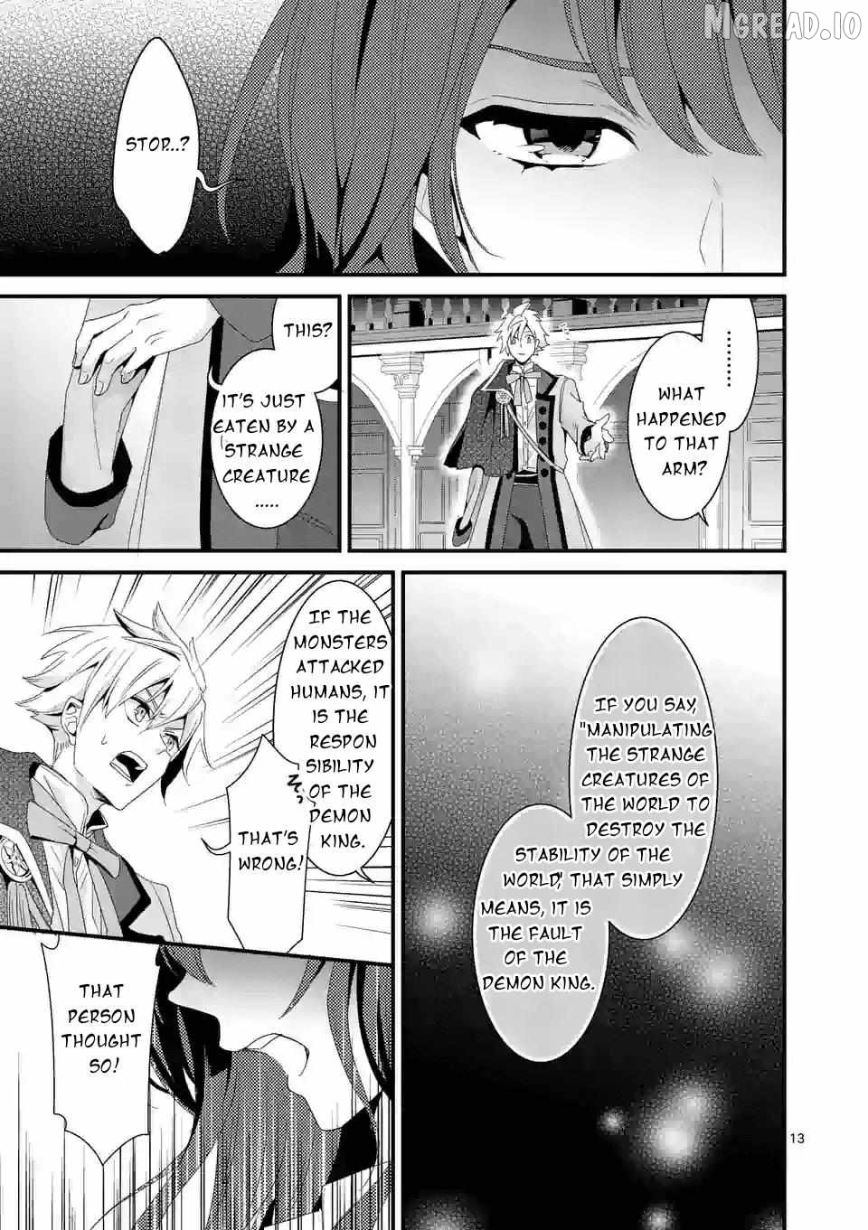 Maou No Migiude Ni Nattanode Gensaku Kaiaku Shimasu Chapter 12.1 - page 13