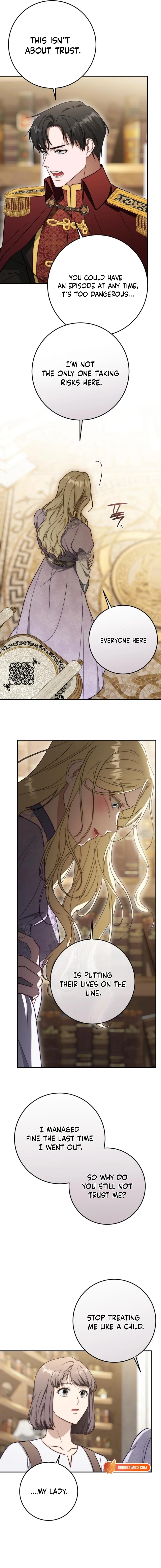 Beneath the Surviving Princess Joyful Facade Chapter 96 - page 19