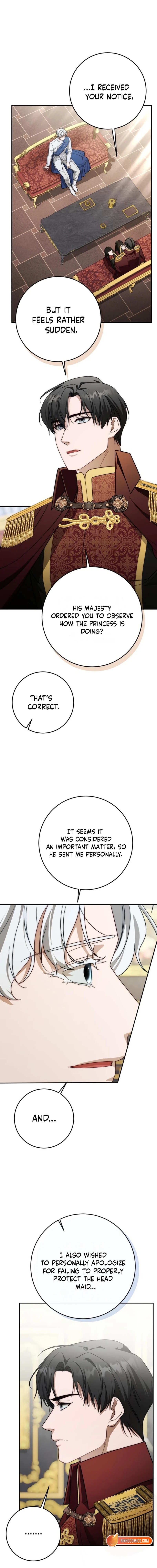 Beneath the Surviving Princess Joyful Facade Chapter 96 - page 9