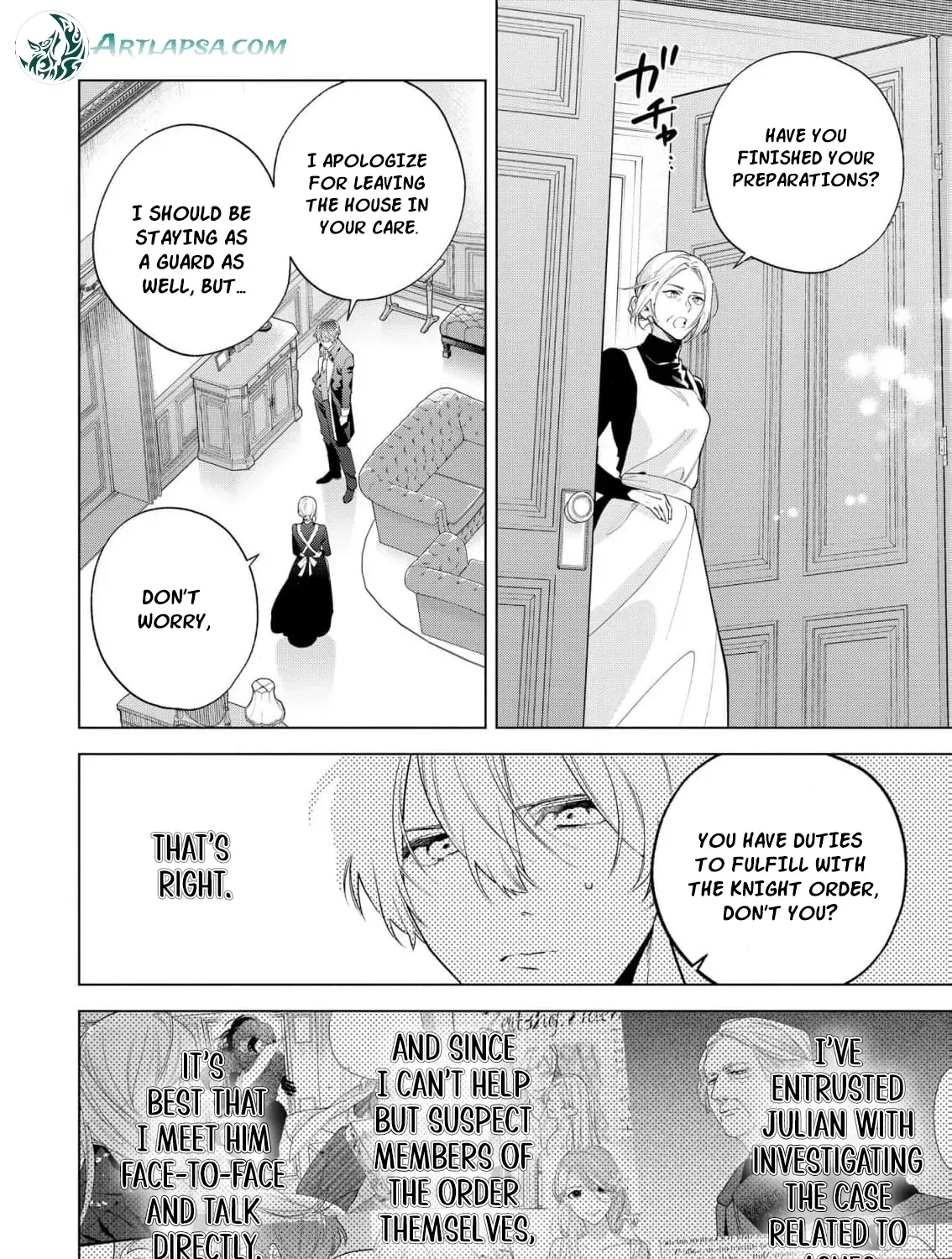 The Daughter of a Fallen Aristocrat Becomes The Poor Knight's Maidservant Chapter 28 - page 13
