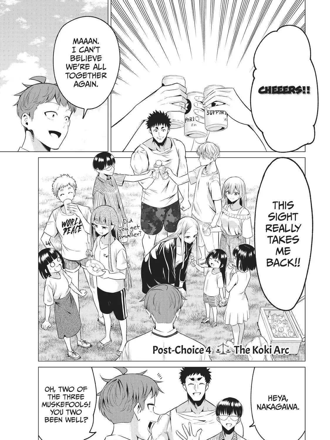 Sekai ka Kanojo ka Erabenai Chapter 40.8 - page 1