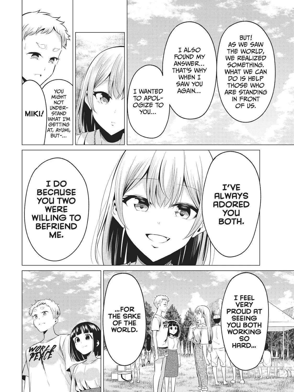 Sekai ka Kanojo ka Erabenai Chapter 40.8 - page 7