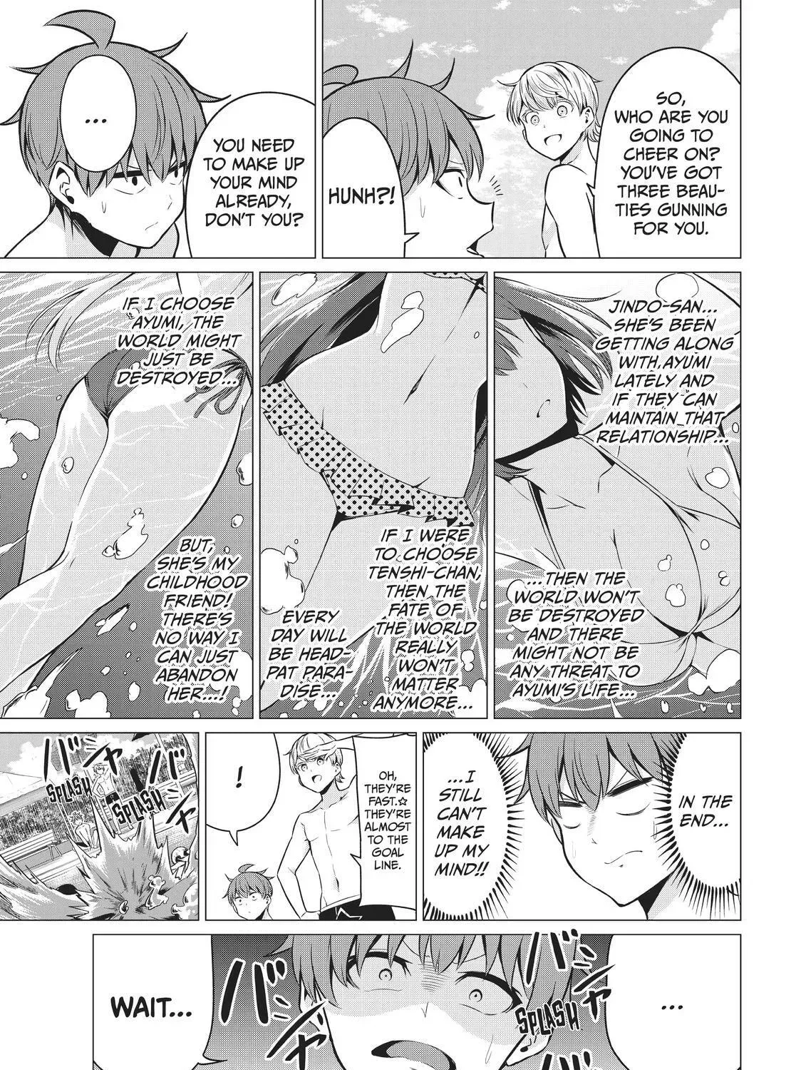 Sekai ka Kanojo ka Erabenai Chapter 40.9 - page 23