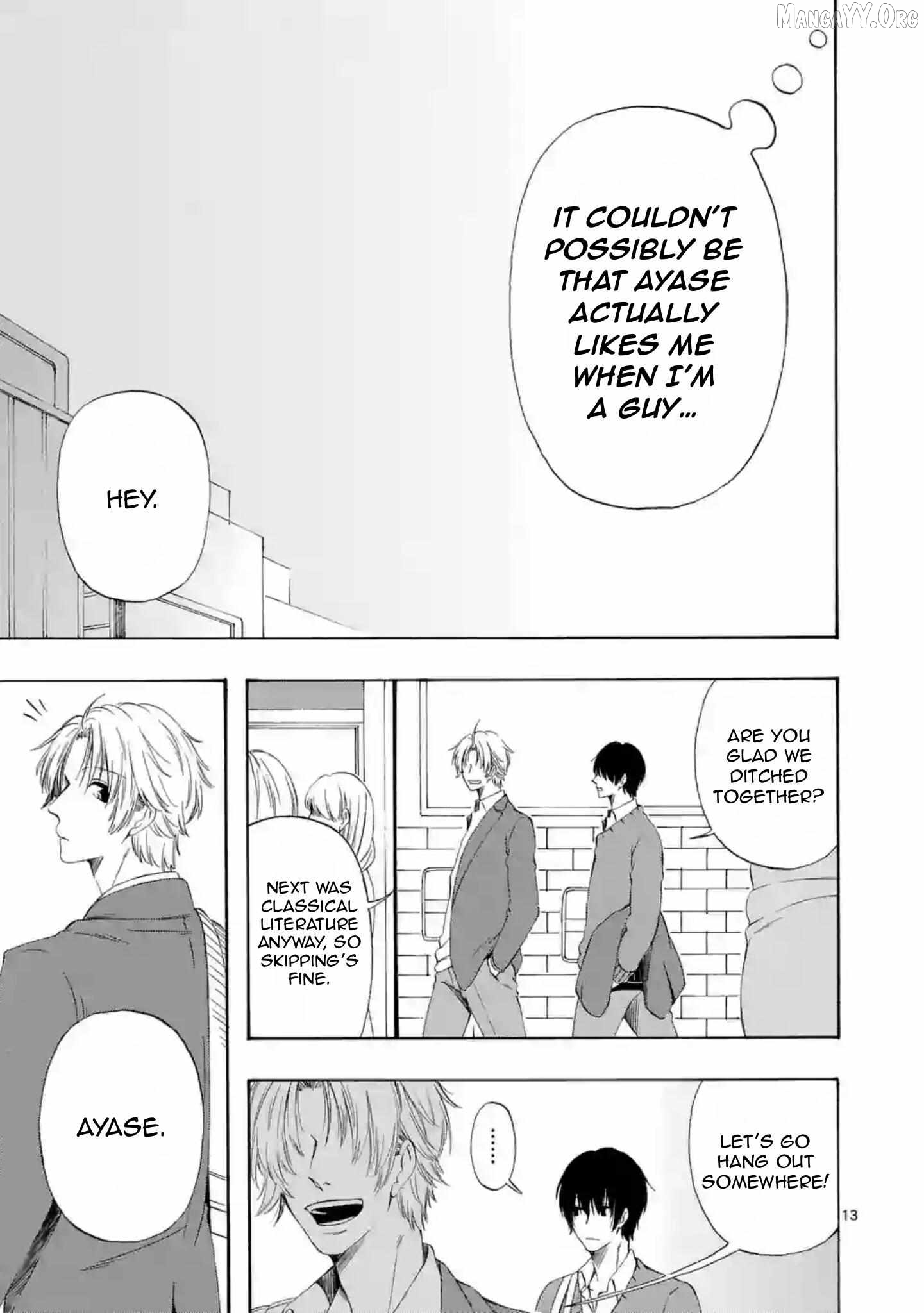 Kare wa Kanojo ni Kawaru no de Chapter 34 - page 13
