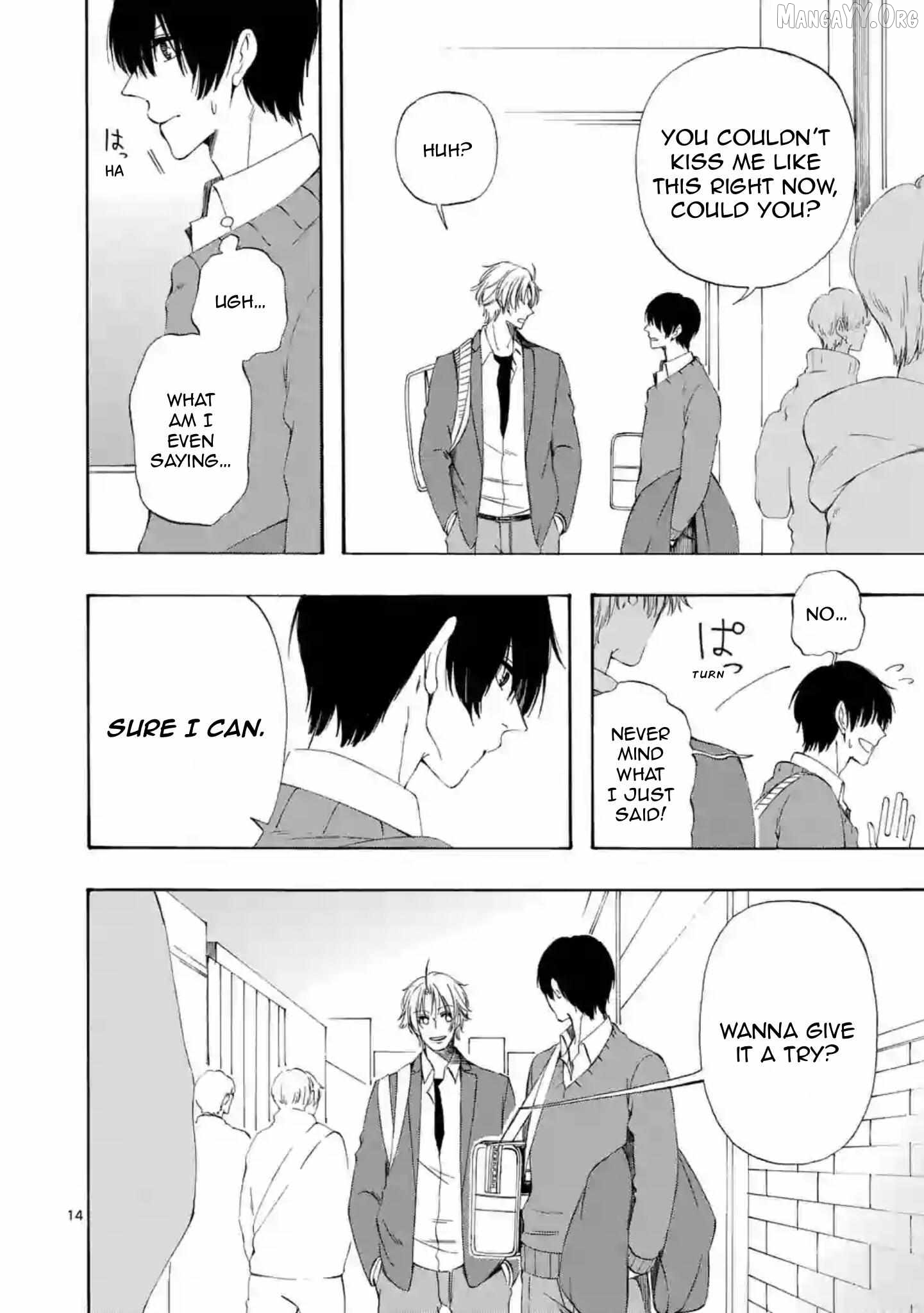 Kare wa Kanojo ni Kawaru no de Chapter 34 - page 14