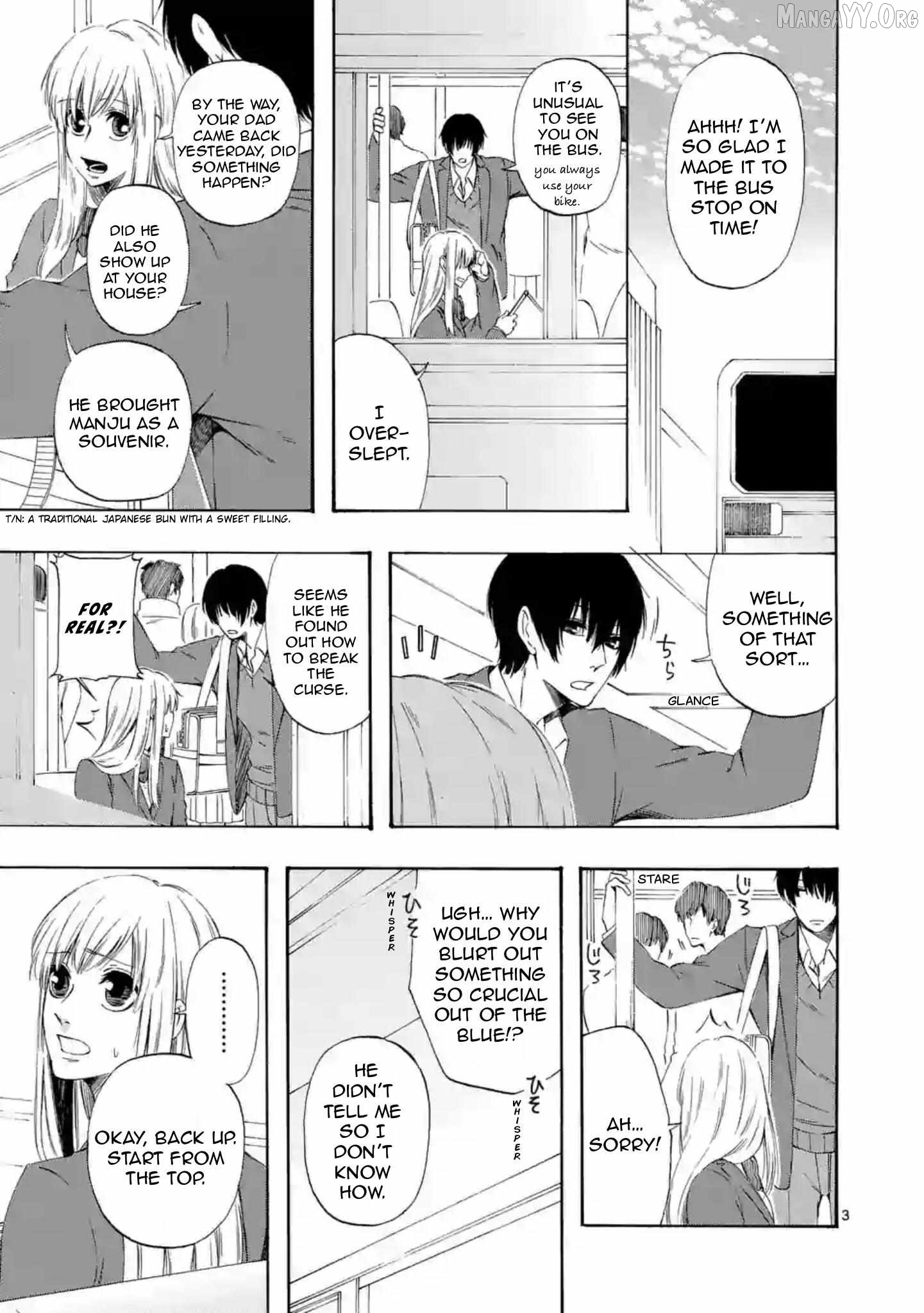 Kare wa Kanojo ni Kawaru no de Chapter 34 - page 3