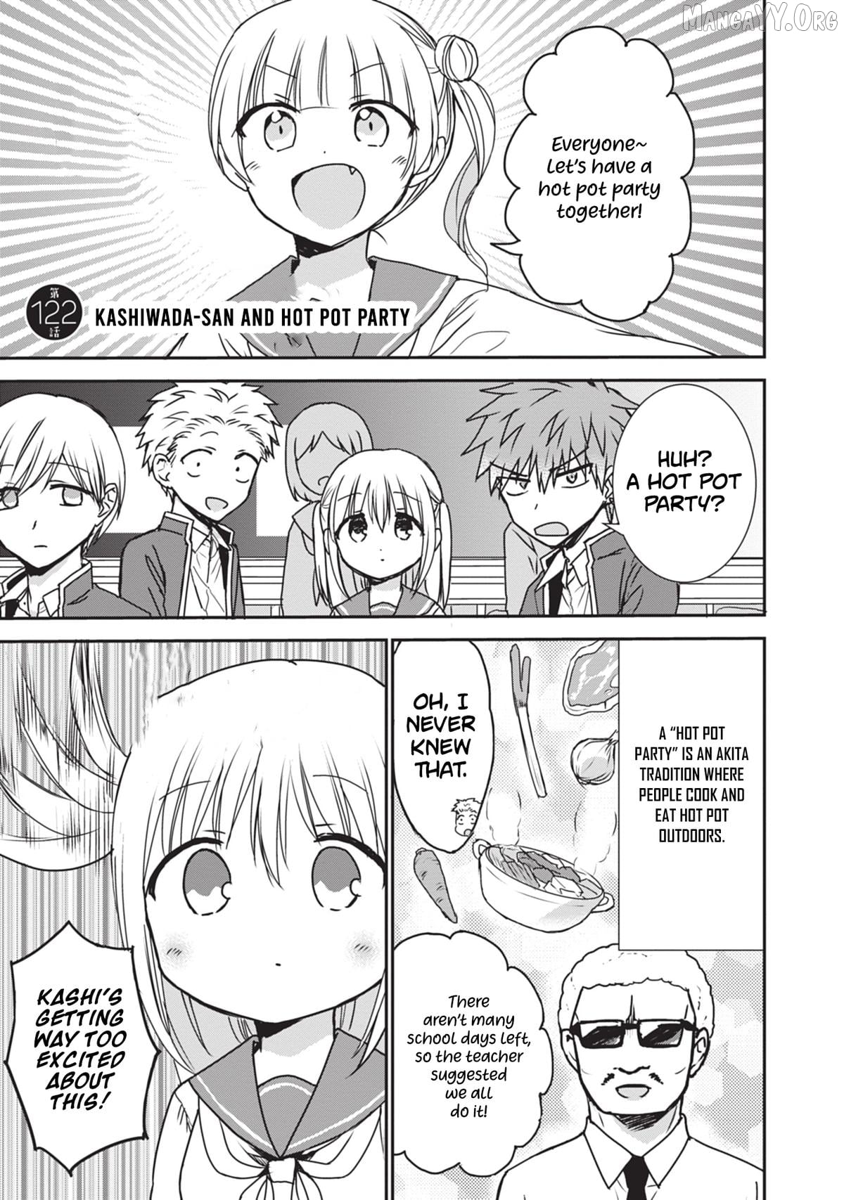 Expressionless Kashiwada-San And Emotional Oota-Kun Chapter 122 - page 2