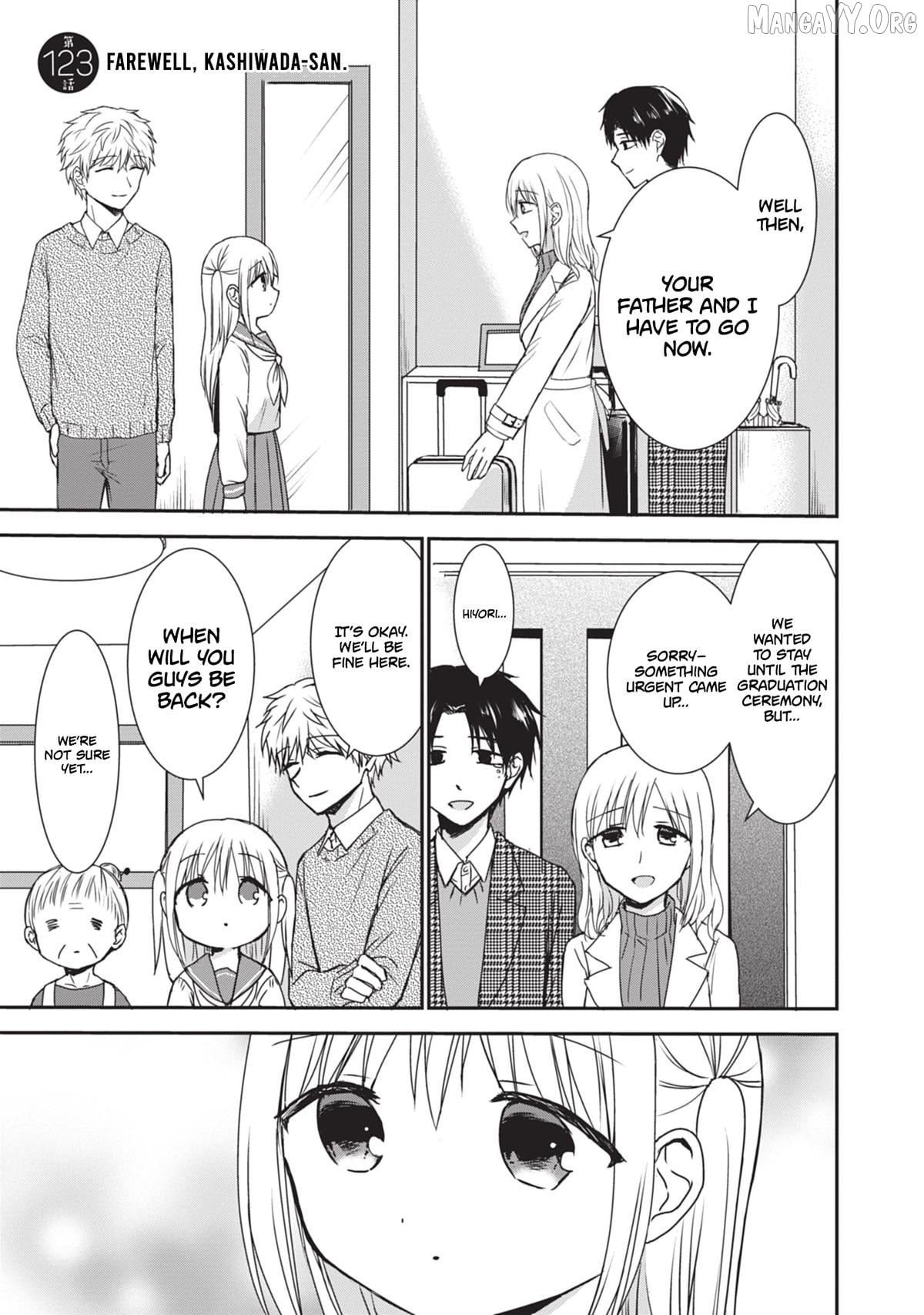 Expressionless Kashiwada-San And Emotional Oota-Kun Chapter 123 - page 2