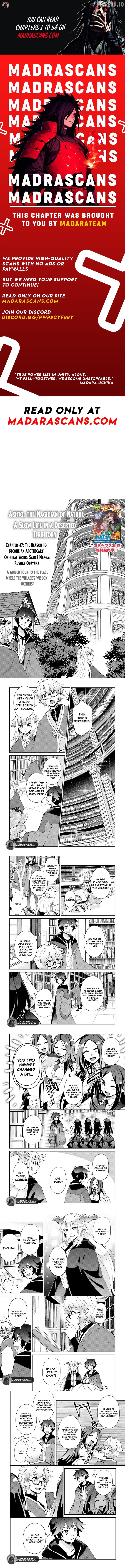 Nature Mage Ashto’s Slow Life in an Abandoned Forest Chapter 47 - page 1