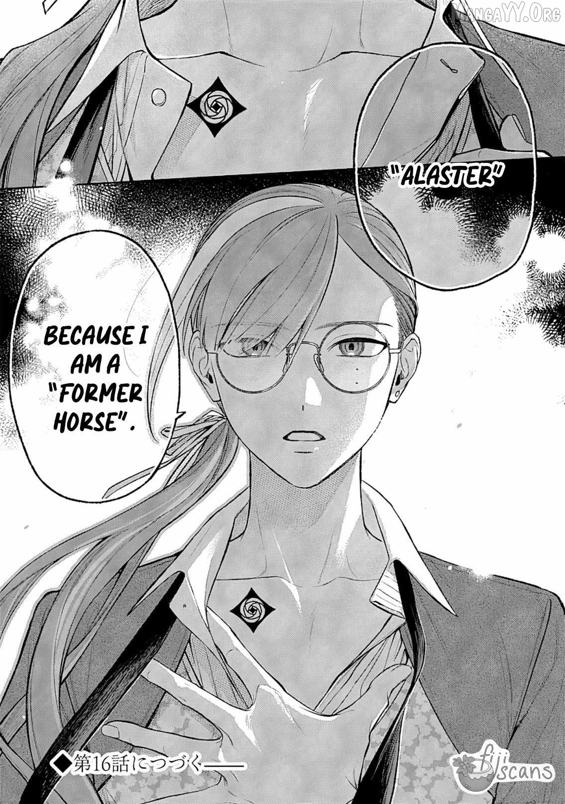 Zense Reitetsu Ouji no Uma deshita - Hito ni Natte mo Anata wo Aishite Ii desu ka? Chapter 15 - page 44