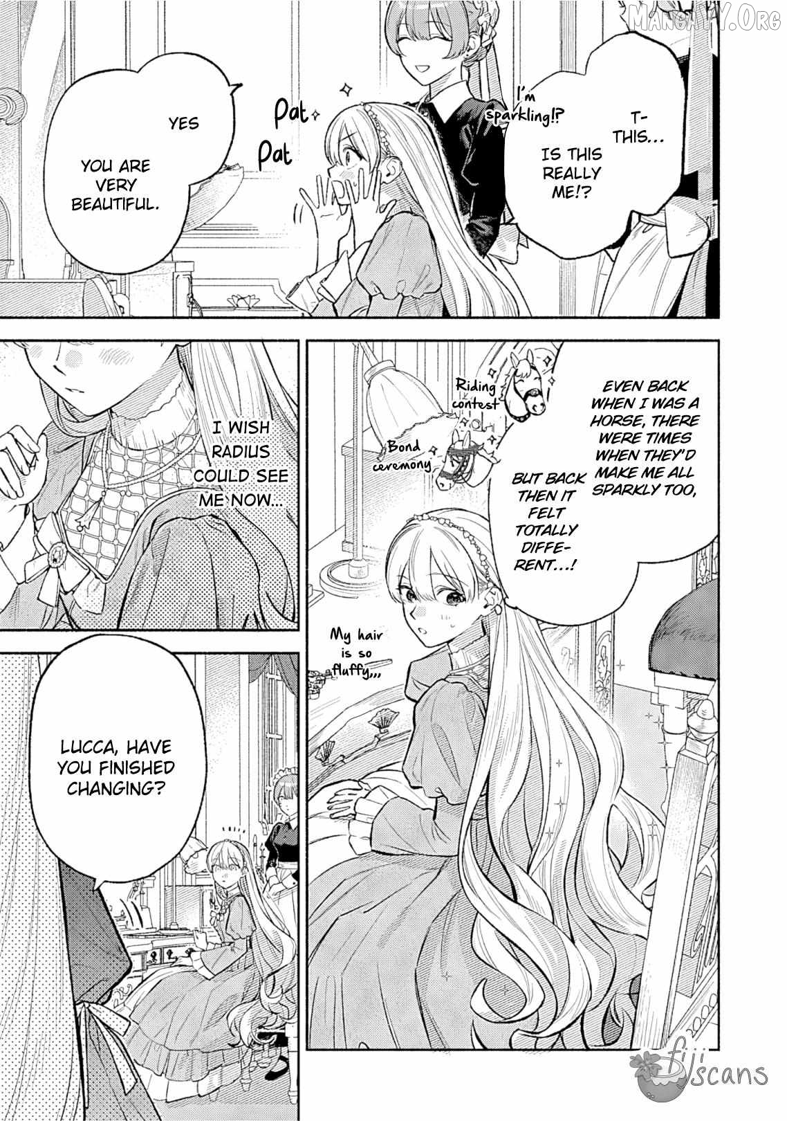 Zense Reitetsu Ouji no Uma deshita - Hito ni Natte mo Anata wo Aishite Ii desu ka? Chapter 15 - page 8