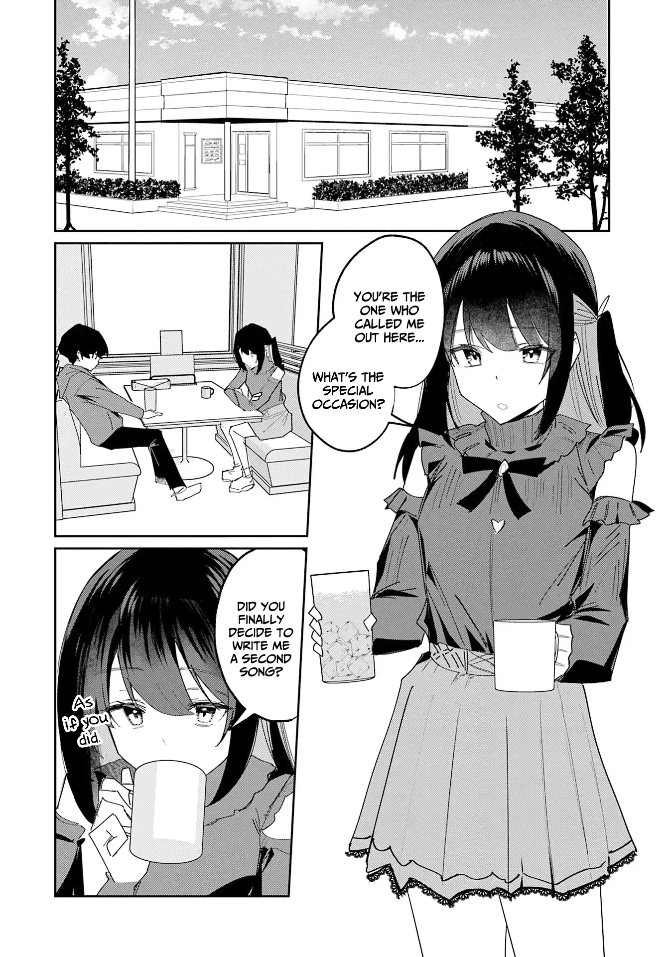 Chika Idol wo Kage de Sasaeru Ore Chapter 17 - page 13