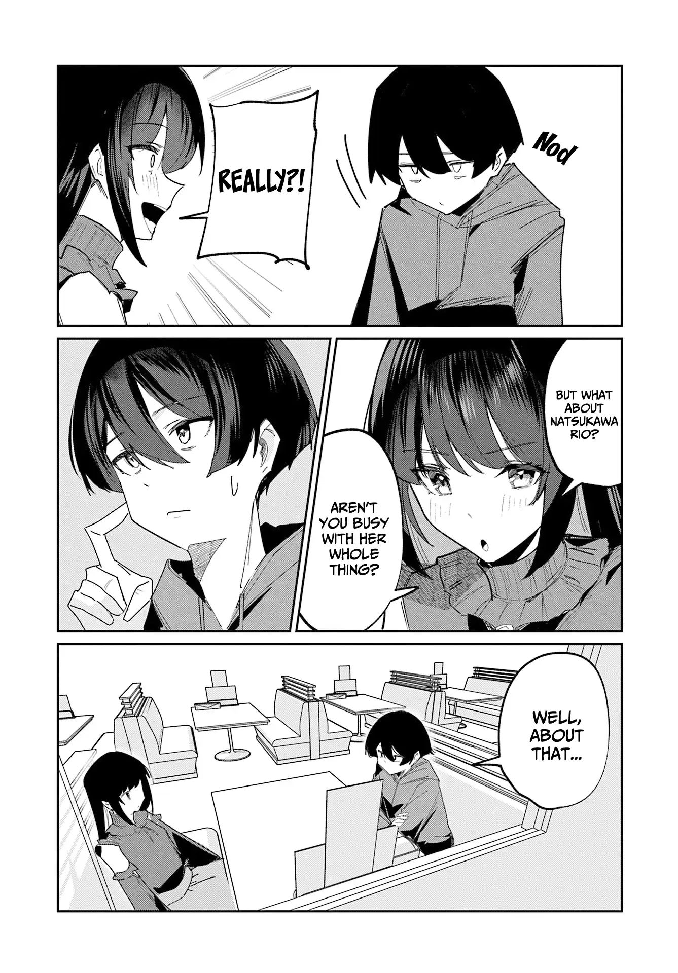 Chika Idol wo Kage de Sasaeru Ore Chapter 17 - page 14