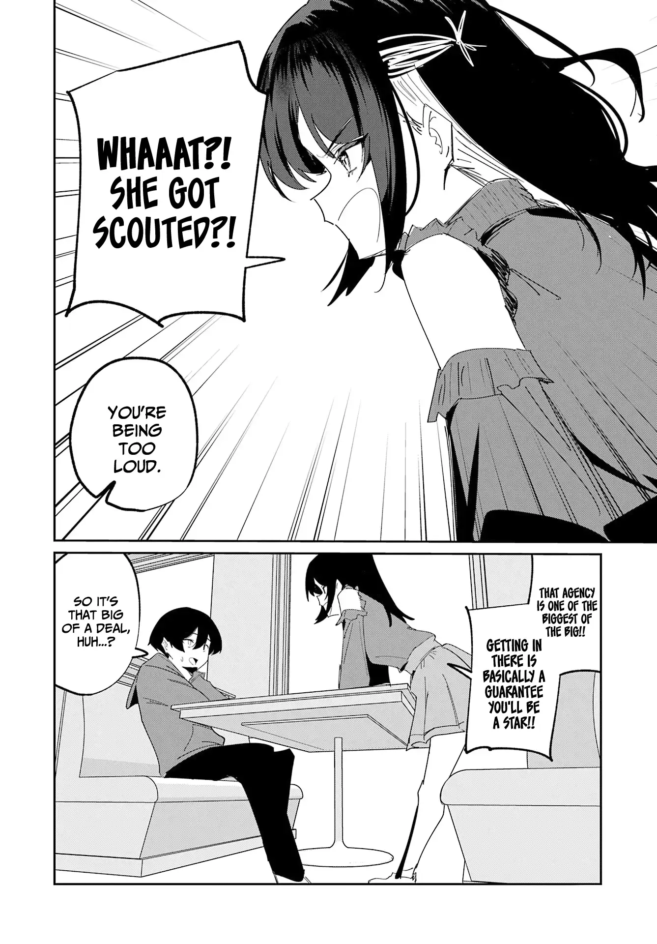 Chika Idol wo Kage de Sasaeru Ore Chapter 17 - page 15