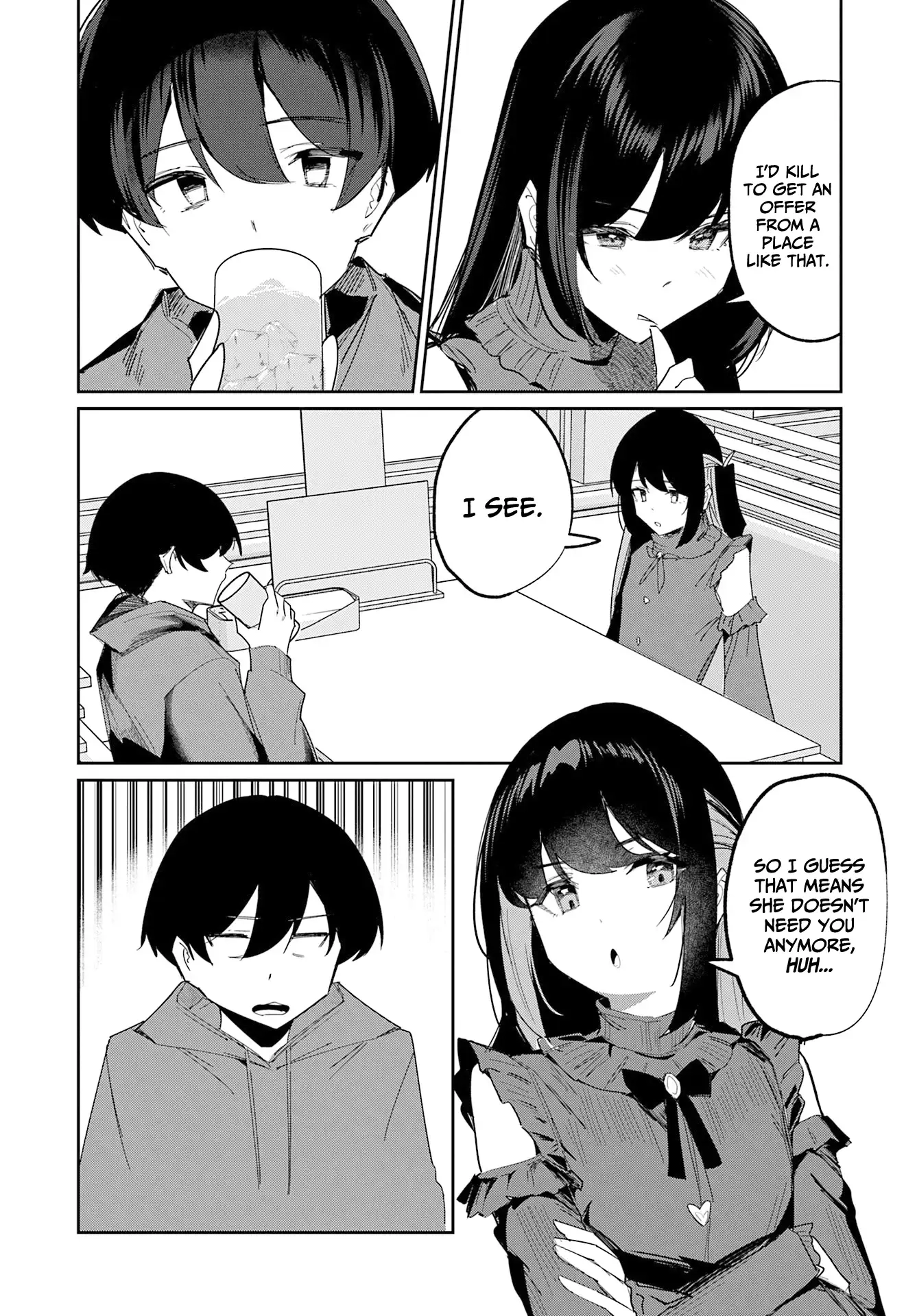 Chika Idol wo Kage de Sasaeru Ore Chapter 17 - page 16