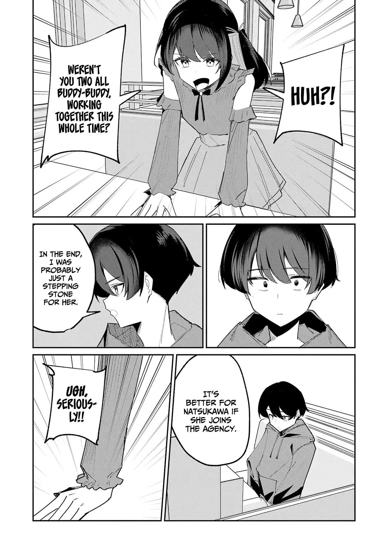 Chika Idol wo Kage de Sasaeru Ore Chapter 17 - page 20