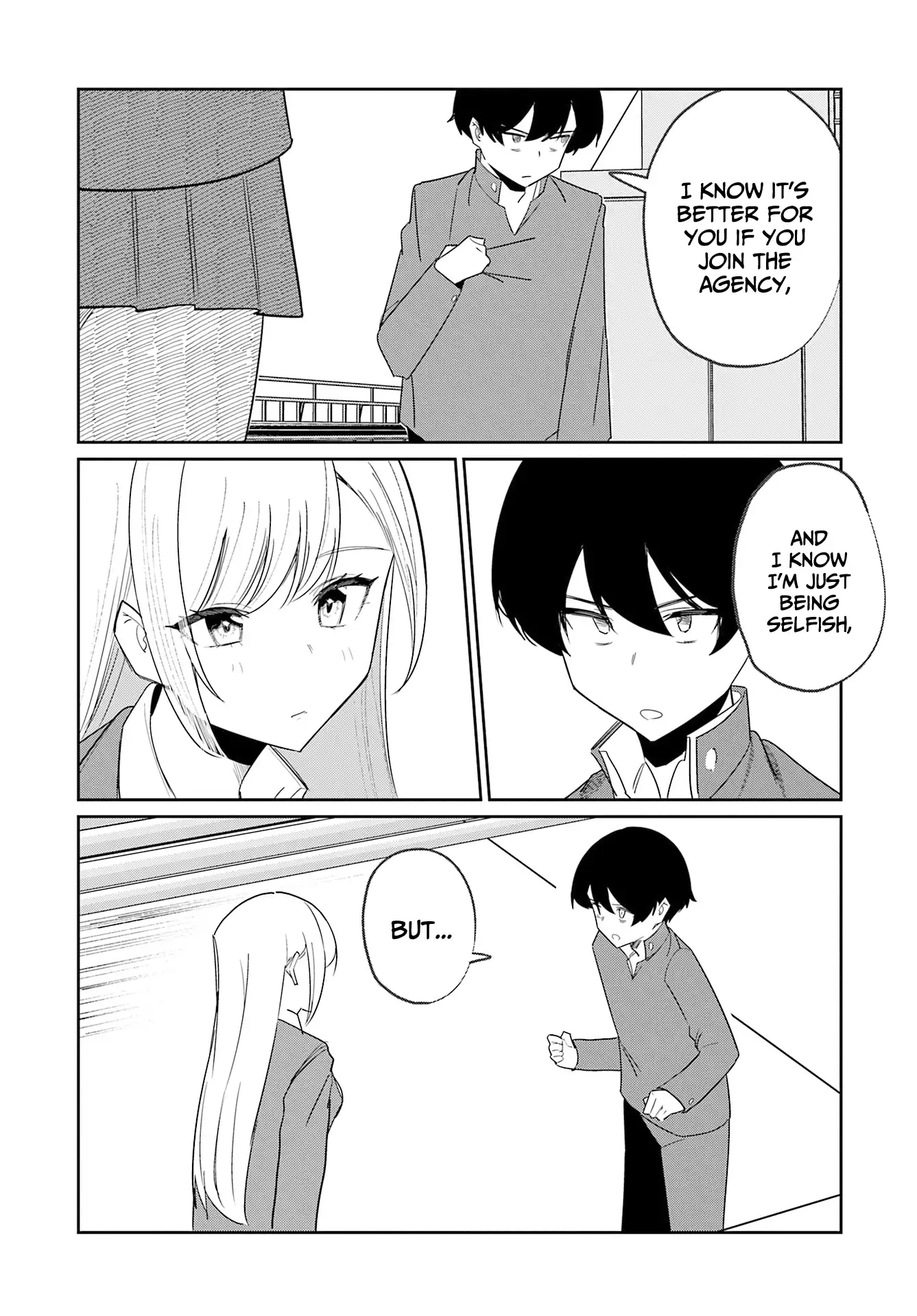 Chika Idol wo Kage de Sasaeru Ore Chapter 18 - page 14