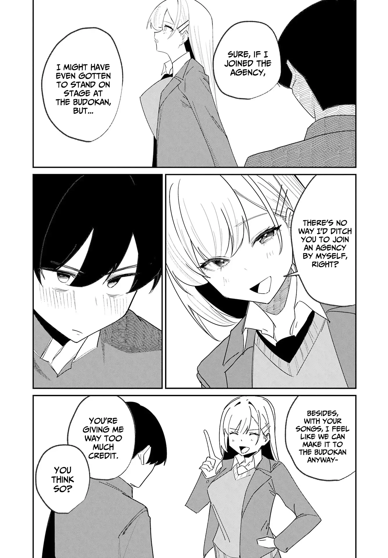 Chika Idol wo Kage de Sasaeru Ore Chapter 18 - page 18
