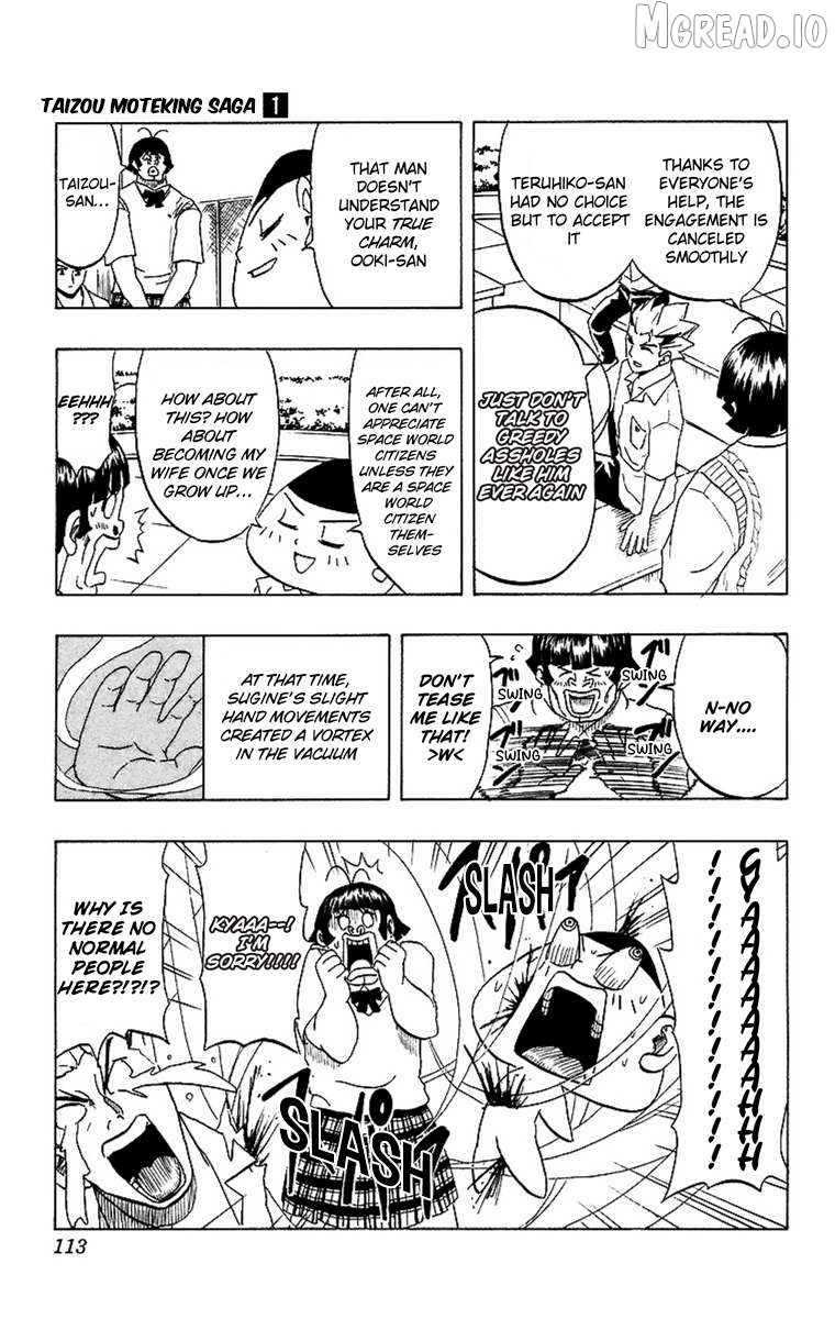 Taizo Mote King Saga Chapter 4 - page 21