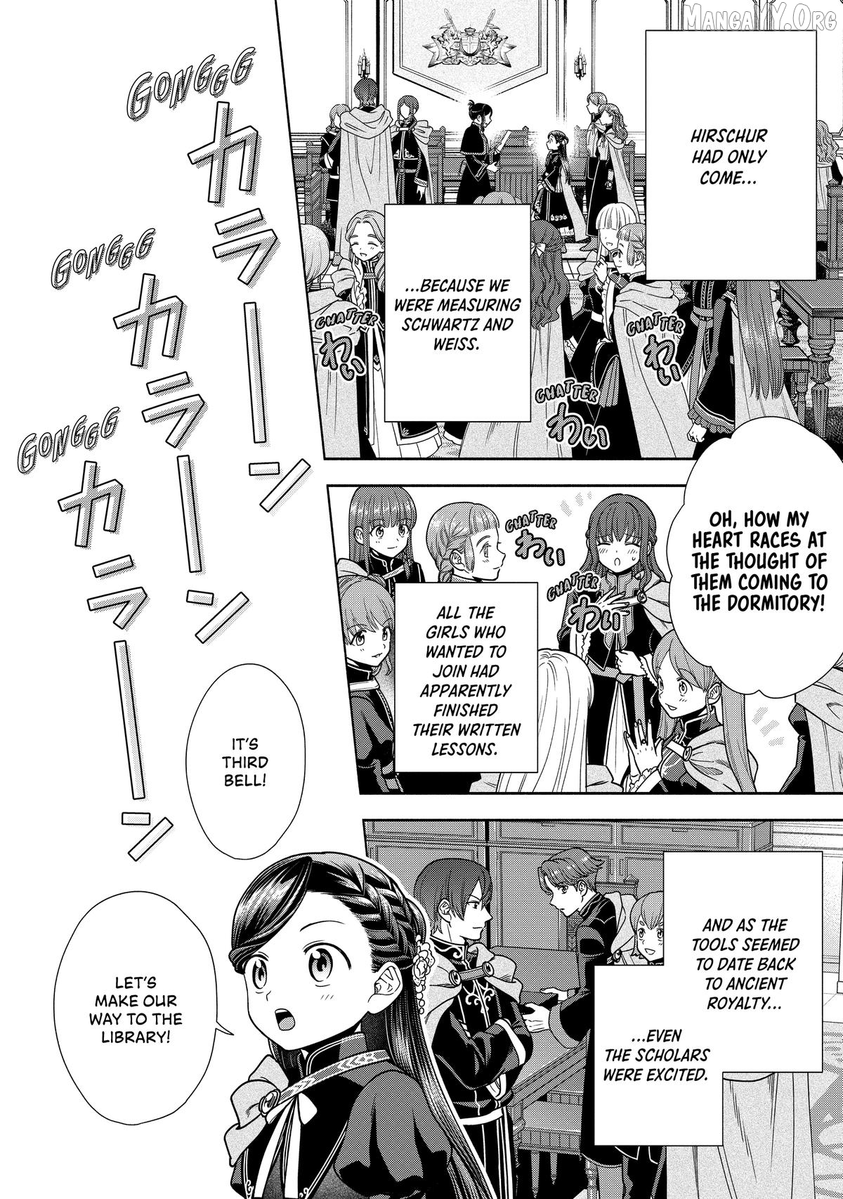 Honzuki No Gekokujou ~Shisho Ni Naru Tame Ni Wa Shudan Wo Erandeiraremasen~ Dai 4-Bu 「 Kizokuin No Toshokan Wo Sukuitai!」 Chapter 25 - page 2