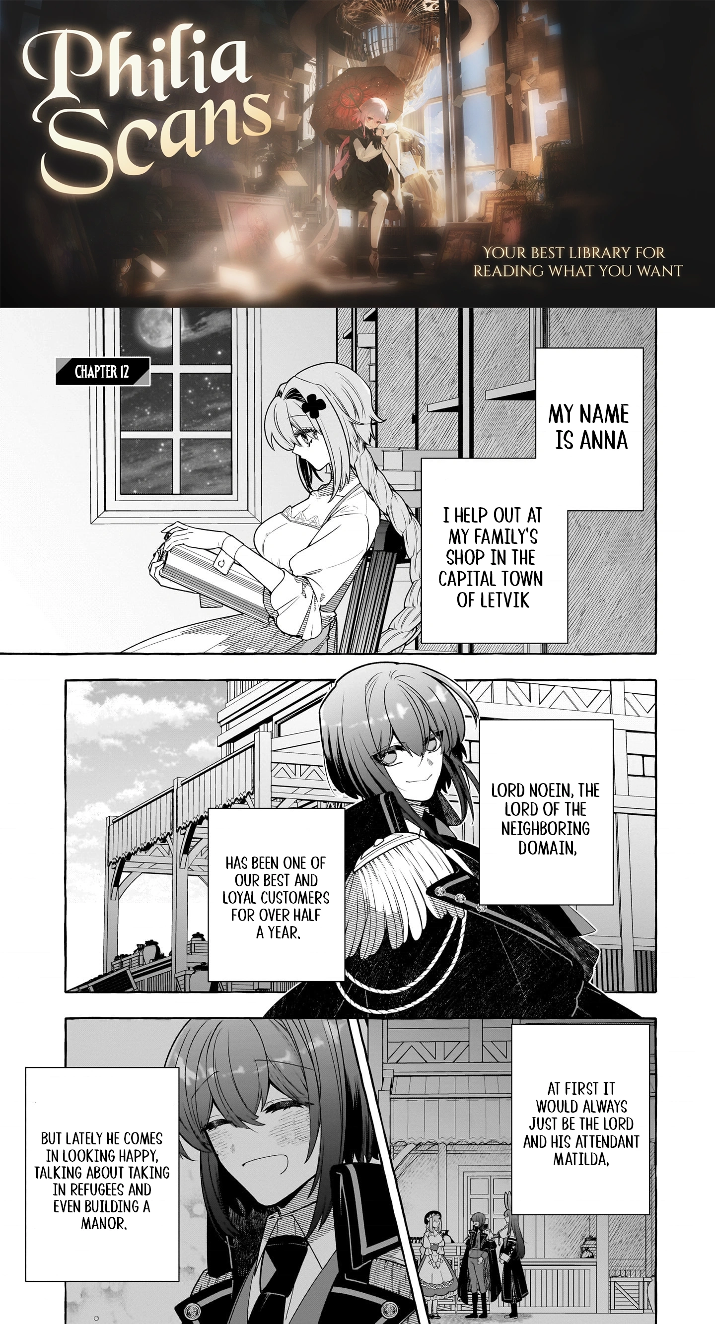 Hinekure Ryoushu no Koufukutan Chapter 12 - page 1