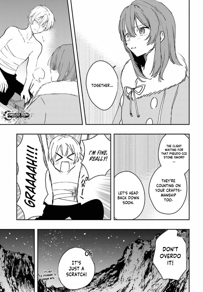 Onna Kajishi wa Ohitoyoshi Guild ni Hirowaremashita - Shintenchi de Ganbaru Kajishi Seikatsu Chapter 9 - page 21