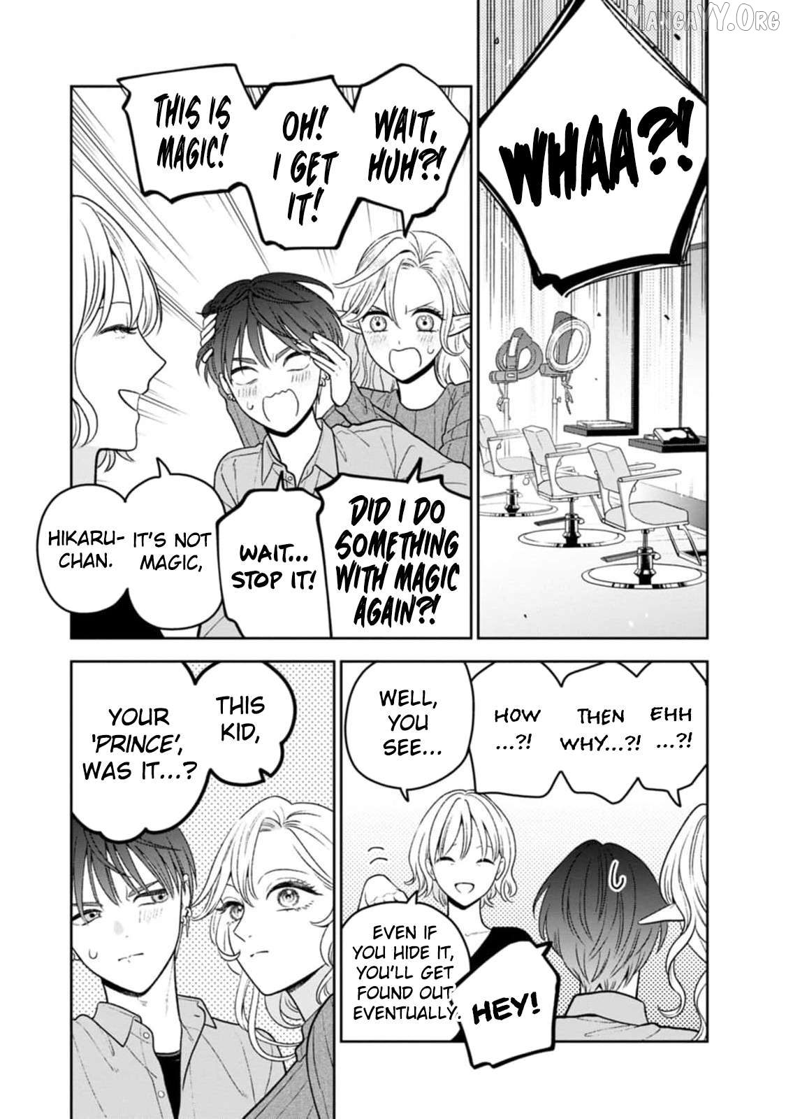 Miboujin Elf no Kanamori-san Chapter 10 - page 4
